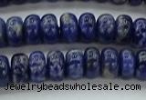 CSO652 15.5 inches 5*8mm rondelle sodalite gemstone beads