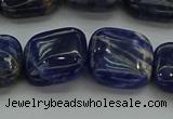 CSO689 15.5 inches 16*16mm square sodalite gemstone beads