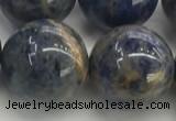 CSO838 15.5 inches 20mm round orange sodalite beads wholesale