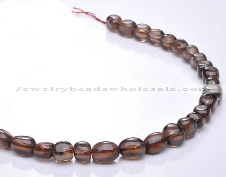 CSQ17 A grade multi sizes irregular natural smoky quartz beads