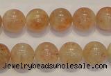 CSS18 15.5 inches 12mm round natural sunstone beads wholesale