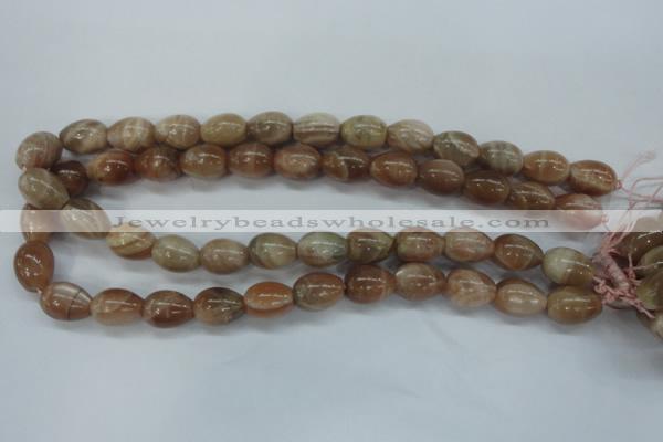 CSS248 15.5 inches 12*16mm teardrop natural sunstone beads