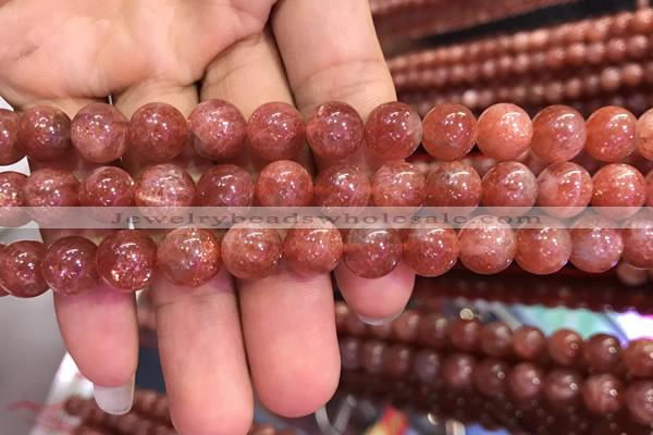 CSS303 15.5 inches 10mm round golden sunstone gemstone beads