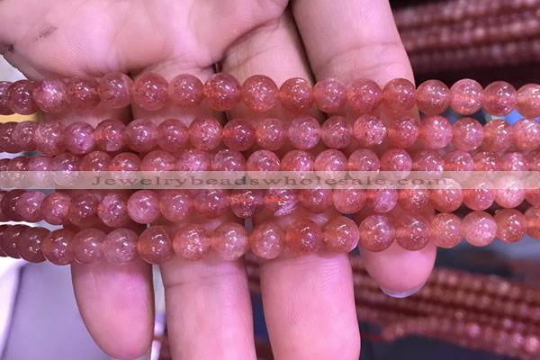 CSS308 15.5 inches 6mm round golden sunstone gemstone beads