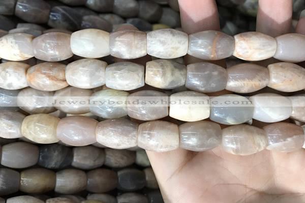 CSS403 15.5 inches 12*15mm - 12*17mm drum sunstone beads wholesale