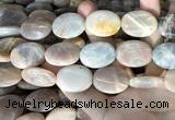 CSS416 15.5 inches 18*25mm oval sunstone beads wholesale