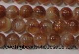 CSS552 15.5 inches 6mm round natural golden sunstone beads