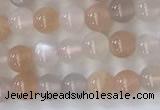 CSS700 15.5 inches 4mm round mixed sunstone beads wholesale