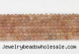 CSS750 15.5 inches 5mm round golden sunstone beads wholesale