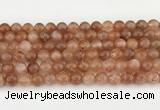 CSS753 15.5 inches 8mm round golden sunstone beads wholesale