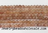 CSS761 15.5 inches 6mm round golden sunstone beads wholesale