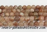 CSS765 15.5 inches 10mm round golden sunstone beads wholesale