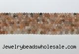 CSS783 15.5 inches 4mm round sunstone gemstone beads wholesale