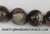 CST40 15.5 inches 20mm round staurolite gemstone beads wholesale