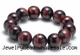 CTB10 8 inches 16mm round red tiger eye stretch bracelet