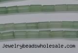 CTB302 15.5 inches 4*6mm tube green aventurine beads wholesale