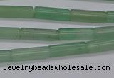 CTB326 15.5 inches 4*13mm tube green aventurine beads wholesale