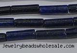 CTB357 15.5 inches 4*13mm tube lapis lazuli beads wholesale