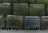 CTB513 15.5 inches 10*13mm triangle AB grade labradorite beads wholesale