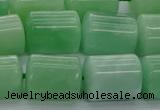 CTB520 15.5 inches 10*13mm triangle jade beads wholesale