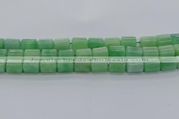 CTB520 15.5 inches 10*13mm triangle jade beads wholesale