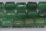 CTB705 15.5 inches 6*8mm tube green aventurine beads wholesale