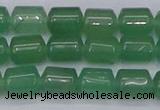 CTB706 15.5 inches 6*8mm tube green aventurine beads wholesale