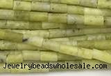 CTB967 15 inches 2*4mm tube jade beads