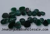 CTD2553 Top drilled 18*25mm - 30*40mm freeform agate gemstone beads