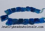 CTD2758 Top drilled 25*30mm - 35*45mm freeform agate beads