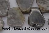 CTD306 Top drilled 15*20mm - 20*25mm freeform labradorite beads