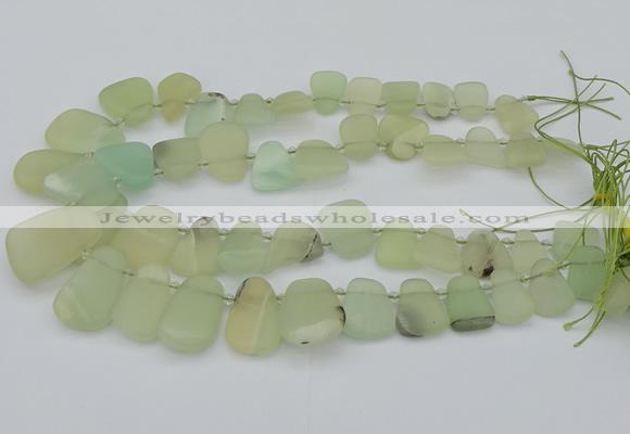 CTD3567 Top drilled 15*20mm - 25*35mm freeform gemstone beads