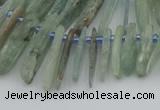 CTD3696 Top drilled 6*15mm - 8*40mm sticks kyanite beads