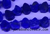 CTD3862 Top drilled 8*10mm - 10*12mm freeform lapis lazuli beads