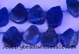 CTD3875 Top drilled 8*10mm - 10*12mm freeform apatite beads