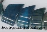 CTD736 Top drilled 15*20mm - 15*40mm wand agate gemstone beads