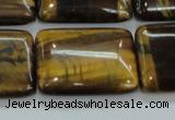 CTE108 15.5 inches 22*30mm rectangle yellow tiger eye beads wholesale