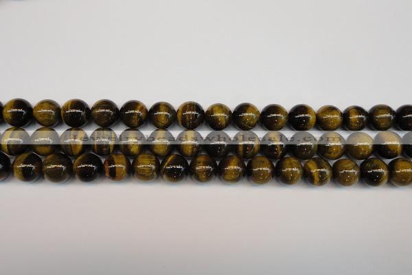 CTE1210 15.5 inches 6mm round AB grade yellow tiger eye beads