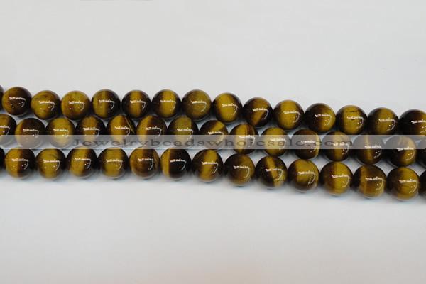 CTE1234 15.5 inches 6mm round A+ grade yellow tiger eye beads