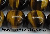 CTE1247 15.5 inches 16mm round AA grade yellow tiger eye beads