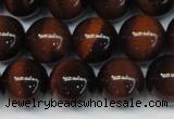 CTE1260 15.5 inches 6mm round AB grade red tiger eye beads