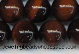 CTE1265 15.5 inches 16mm round AB grade red tiger eye beads