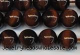 CTE1268 15.5 inches 6mm round AB+ grade red tiger eye beads