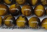 CTE1310 15.5 inches 6mm round B grade yellow tiger eye beads