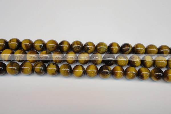 CTE1311 15.5 inches 8mm round B grade yellow tiger eye beads