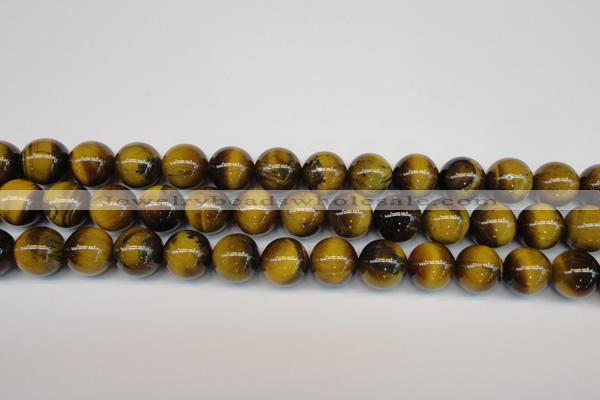 CTE1312 15.5 inches 10mm round B grade yellow tiger eye beads