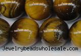 CTE1315 15.5 inches 16mm round B grade yellow tiger eye beads