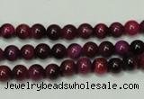 CTE135 15.5 inches 6mm round dyed tiger eye gemstone beads