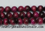 CTE136 15.5 inches 8mm round dyed tiger eye gemstone beads