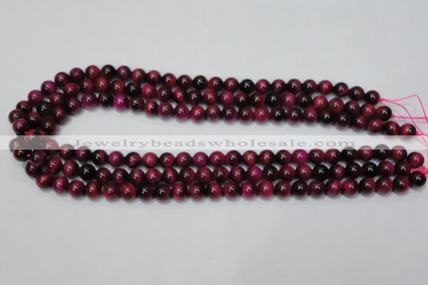 CTE136 15.5 inches 8mm round dyed tiger eye gemstone beads